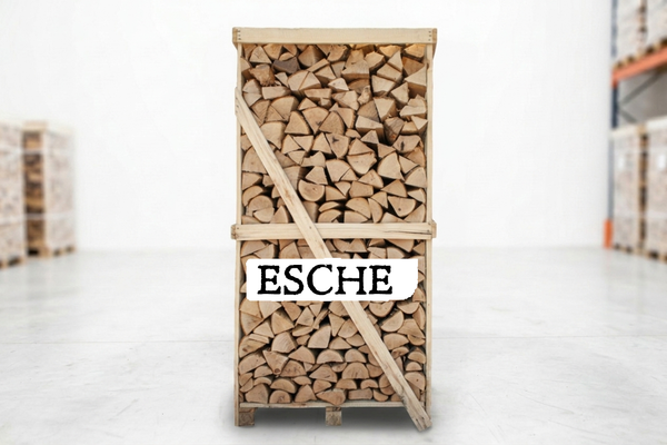Brennholz Palette – Esche – 30/33 cm – kammergetrocknet – 2 RM