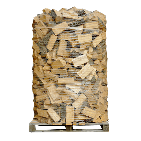 50 cm lange Baumstämme – 1 Palette (2,5 Ster)